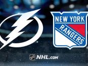 Tampa Bay Lightning vs New York Rangers